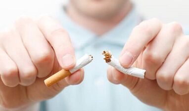 What happens to the body when you are cigarettes